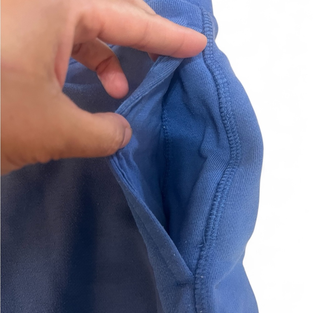 CHAMPION BLUE SWEAT SHORTS - Picture 6 of 6